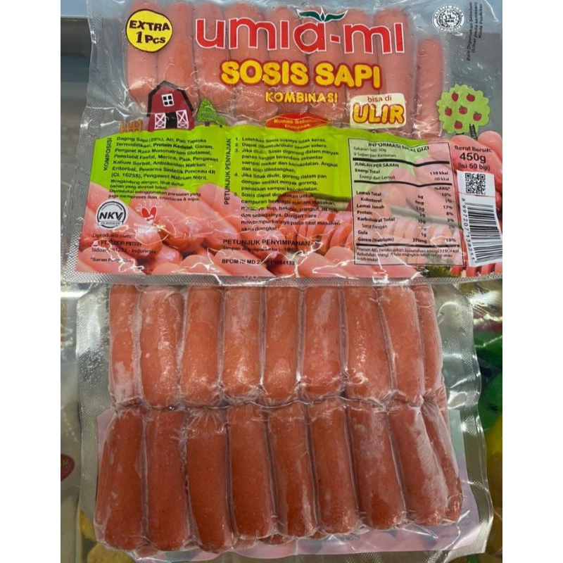 

Umia-Mi Sosis Sapi isi 500gram Termurah / Umia - Mi Sosis Sapi / Umia Mi Sosis Sapi