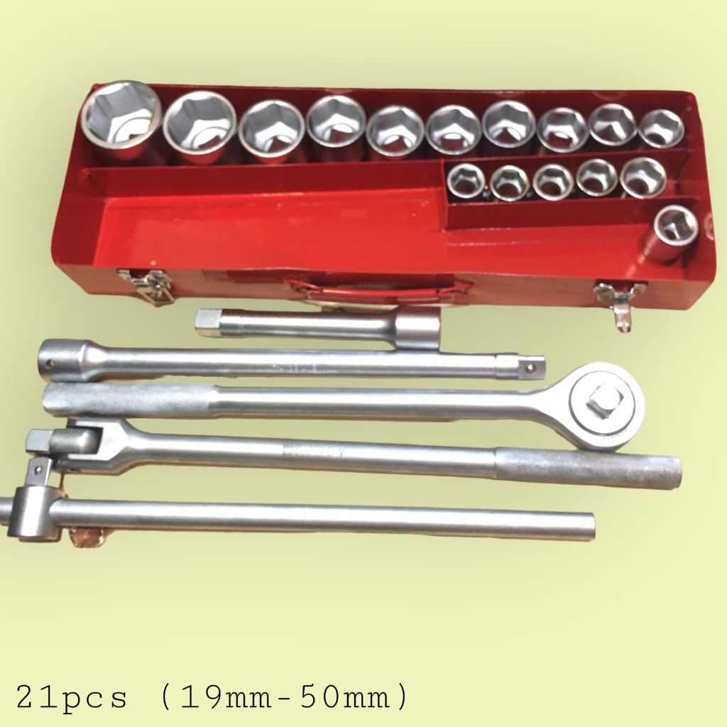 Kunci sok set 21 pc (19-50 mm) Melzer DR 3/4 inchi