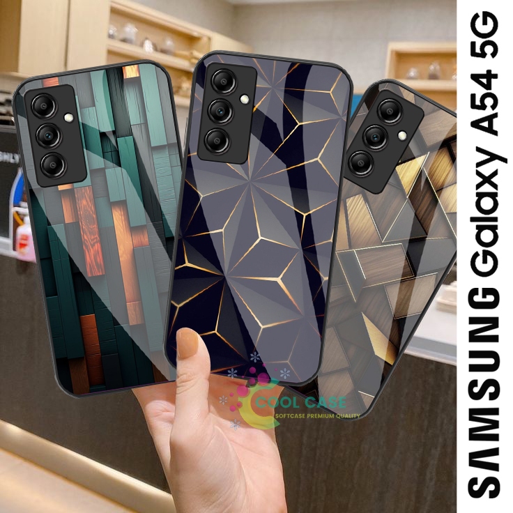 Softcase Kaca Motif Aesthetic Samsung A54 5G Terbaru Motif Case Samsung A54 5G Casing Handphone A54 