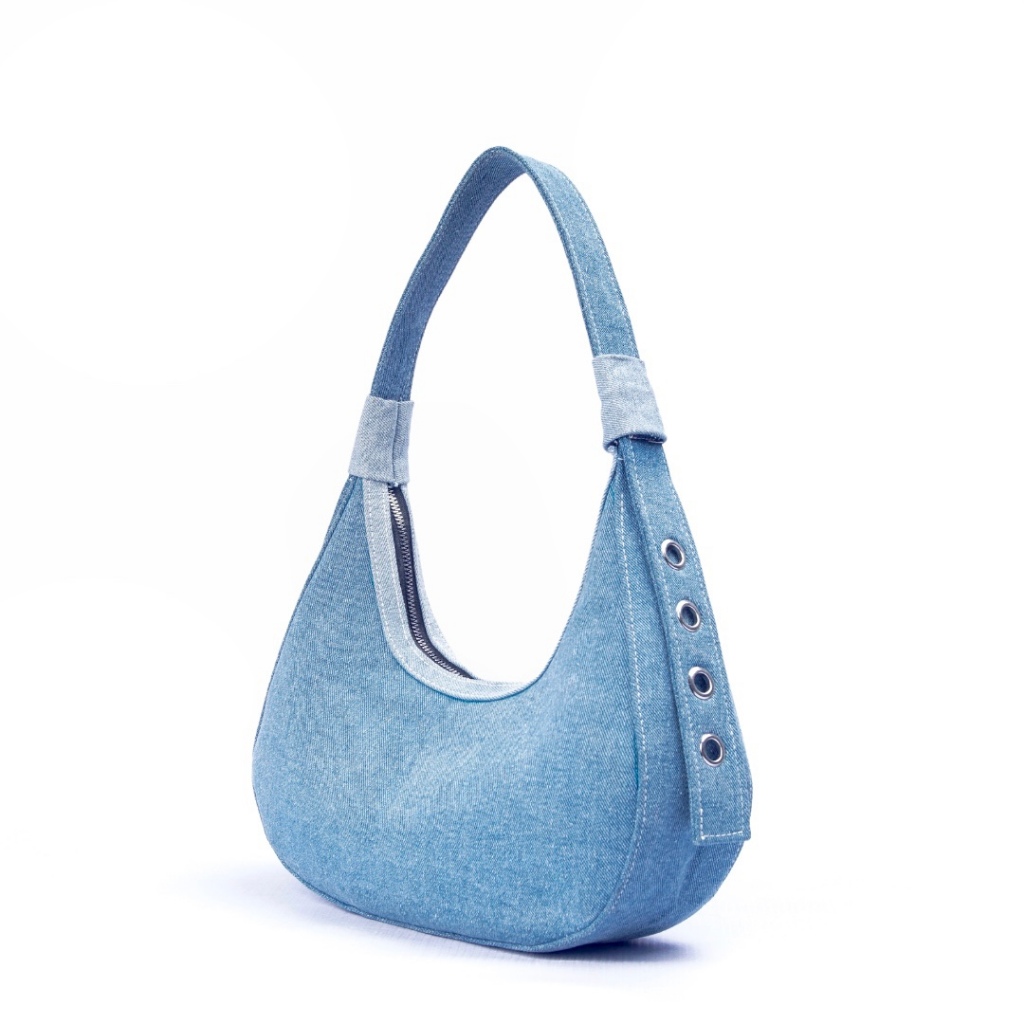 House Of We.Kala - Tas Bahu Wanita Rachel Denim Bag Tas Wanita