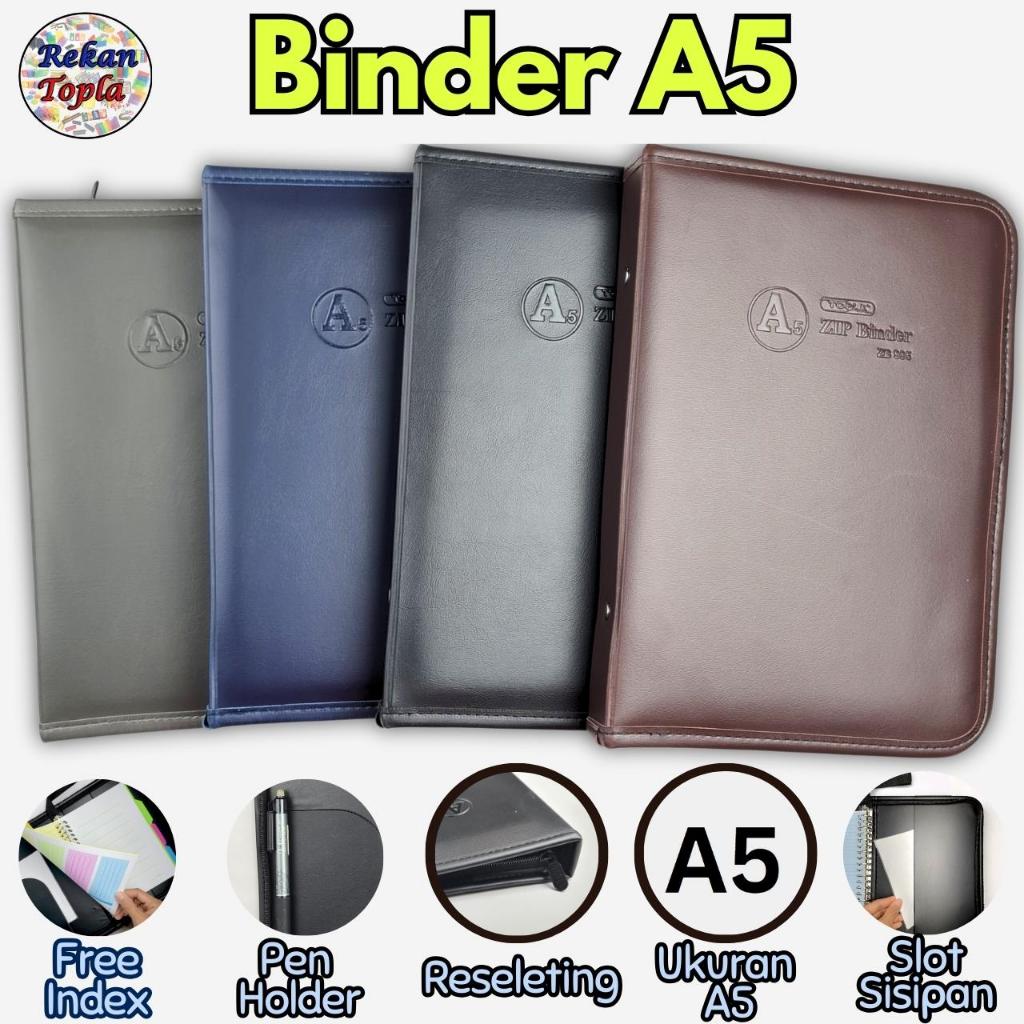 

Binder A5 / Binder Kulit A5/ Binder Reseleting A5 / Binder Kulit / Notebook A5 / Topla