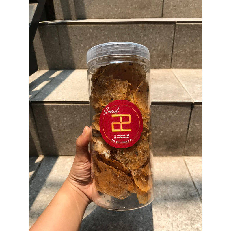 

KERIPIK KACA TOPLES 1300ml VIRAL LEGEND ENAK