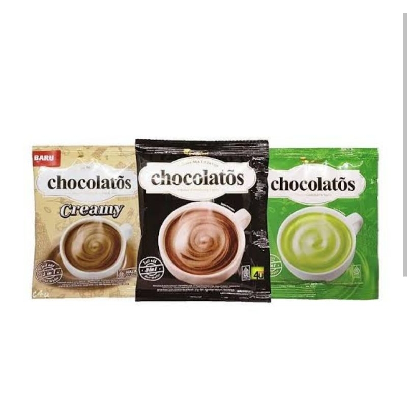 

Chocolatos Drink Coklat Bubuk Matcha Creamy Renceng All Varian