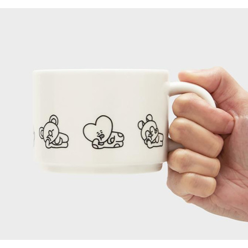 BT21 COZY HOME MUG SET400 ml OFFICIAL