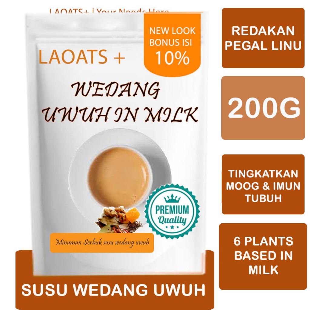 

Wedang Jahe Rempah Asli Laoats (200G)