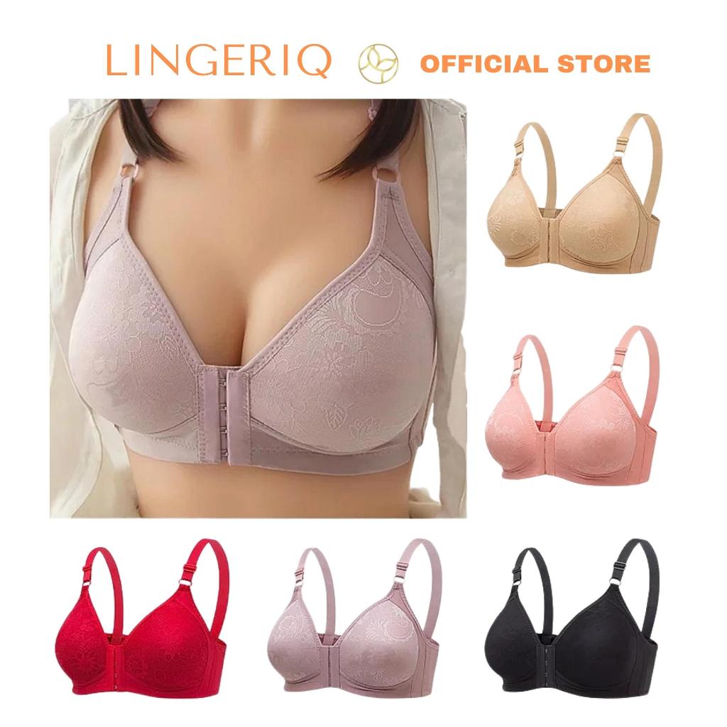 LAST STOCK (BRA06) Bra beha bh Wanita JUMBO kait depan Bisa dibuka dari depan / beha menyusui Linger