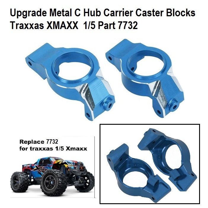 Upgrade Metal Front C Hub Traxxas XMAXX X-MAXX 1/5 Part 7732 Rc Alloy
