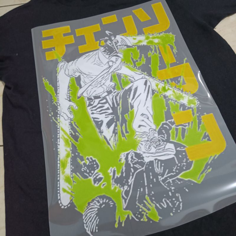 SABLON DTF ANIME CHAINSAWMAN SABLON RASTER DTF