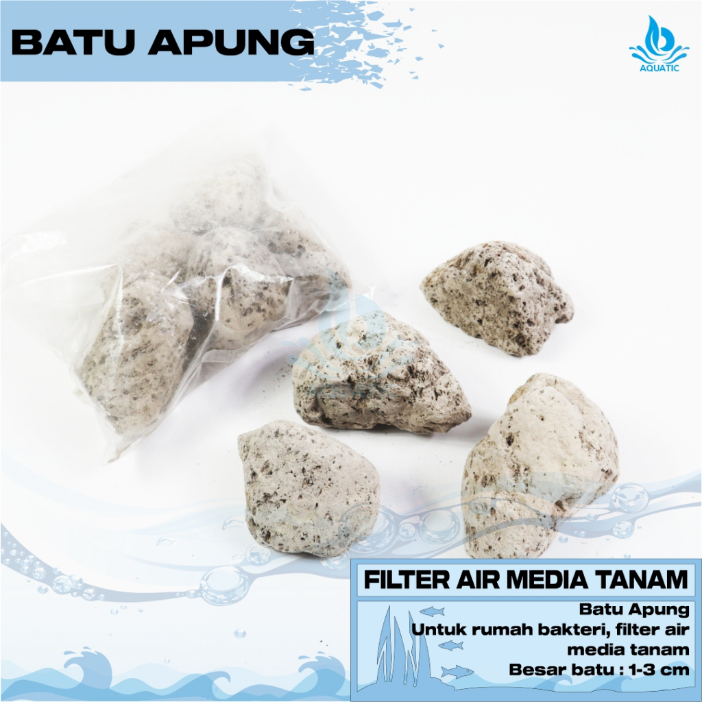 Batu Apung/Pumice Stone Media Filter Media Tanam