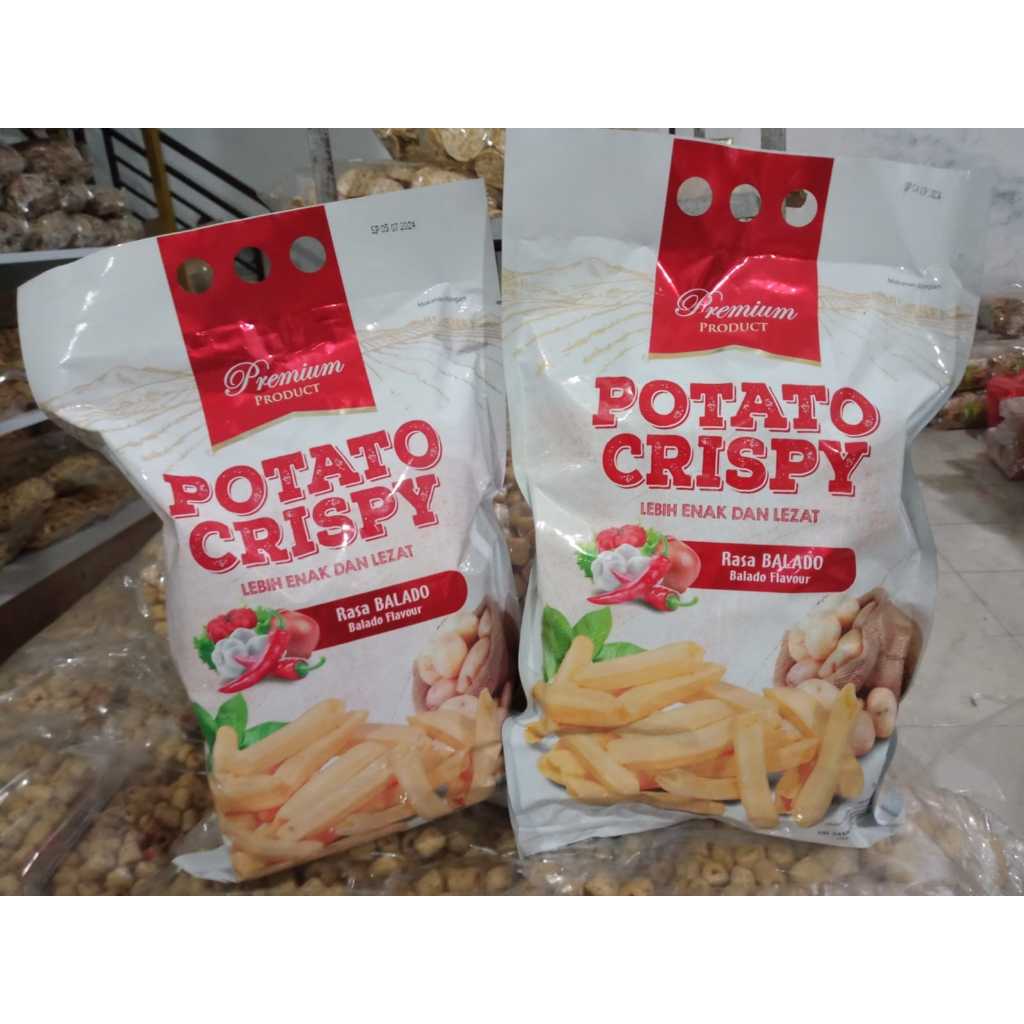 

Stik Kentang Premium / Potato crispy Premium 225gr