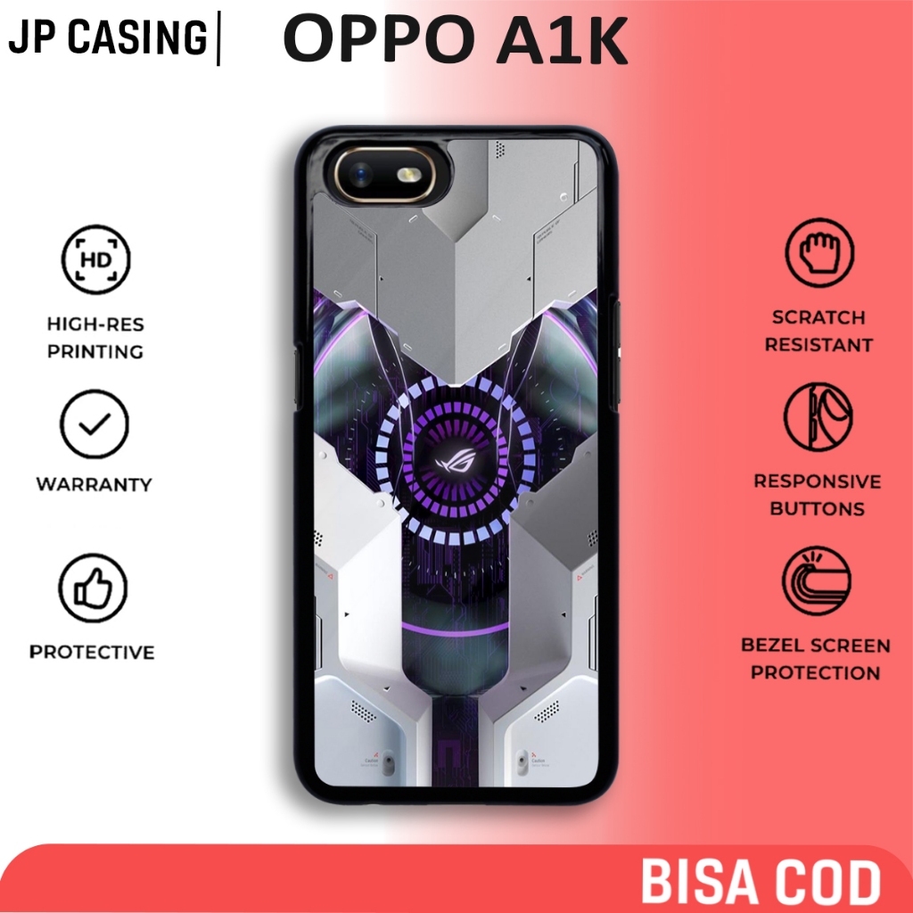 case oppo a1k terbaru motif aesthetic rog 04 style desain keren lucu casing cowok cewek hp mewah bah
