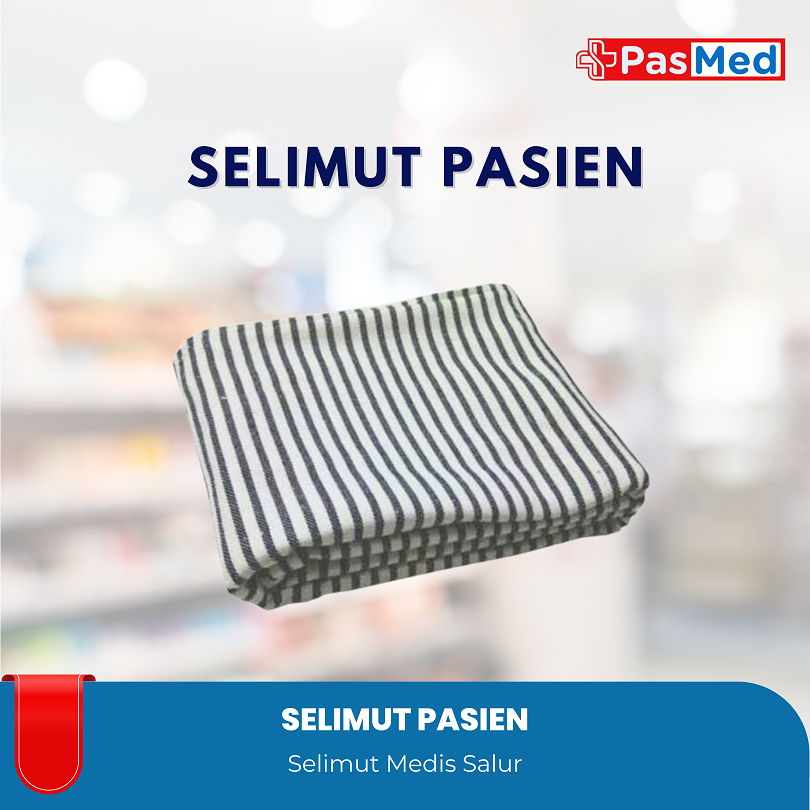 SELIMUT PASIEN MOTIF GARIS (PCS) / SELIMUT TIDUR