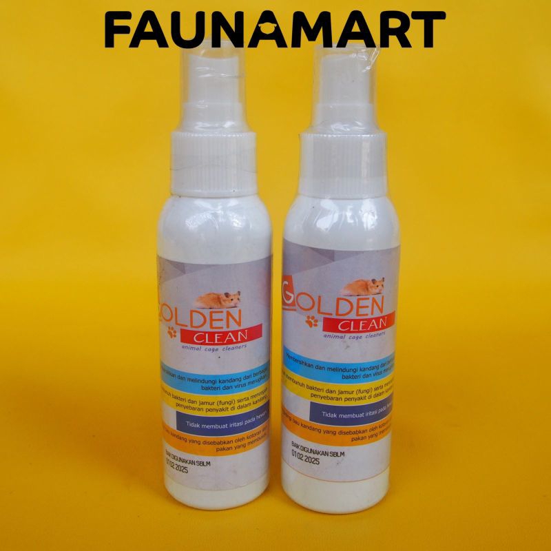 Golden Clean Desinfektan Kandang Fauna Mart