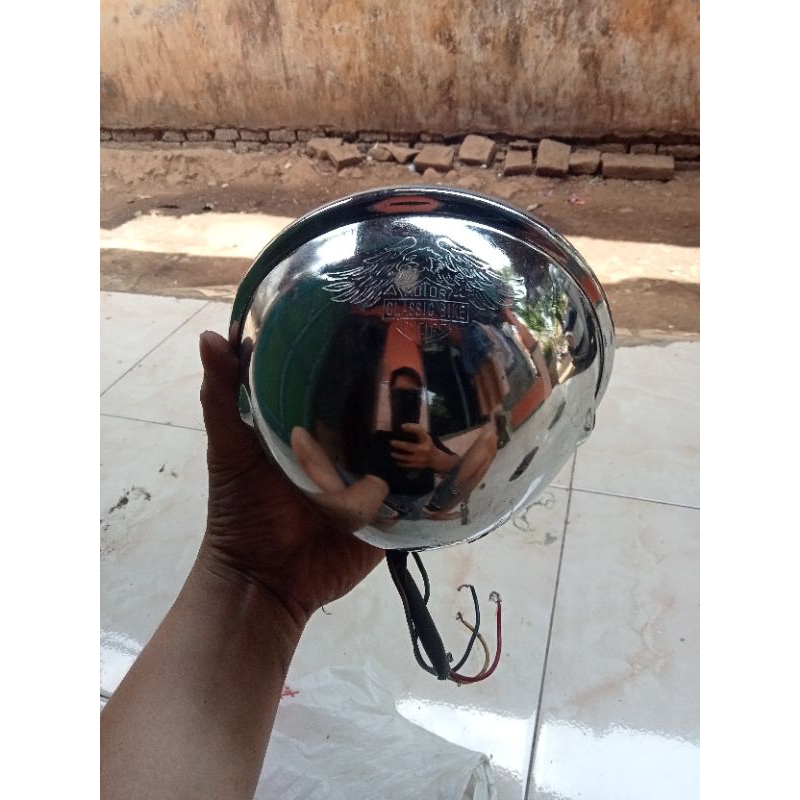 lampu pesek bekas Honda CB/megapro batok crom