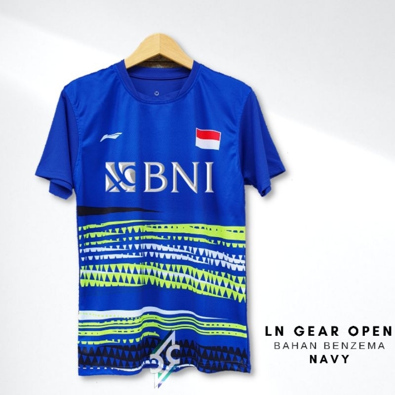 BLL-47 LN GEAR❗️BAJU BADMINTON DEWASA JERSEY BADMINTON BAJU BULUTANGKIS KAOS BULUTANGKIS PRINT