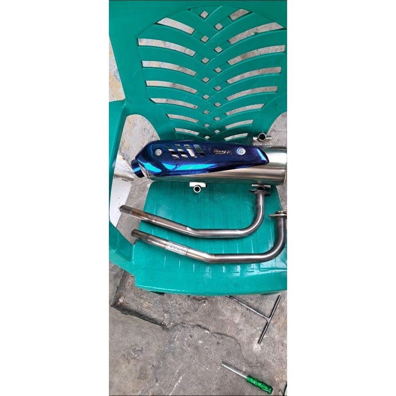 KNALPOT DAENG SATAINLES ORIGINAL PCX CBU