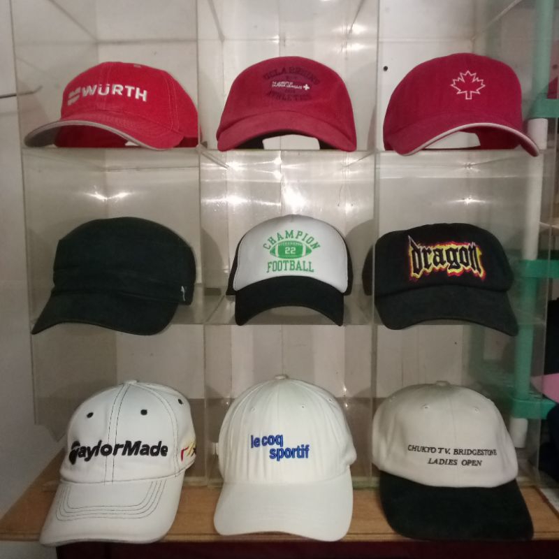 Topi Baseball Unisex Cap Bordir Casual Hat/Topi Pria/Topi Second/Topi Bekas
