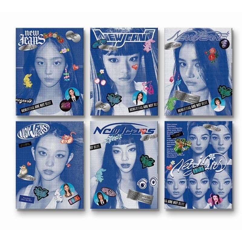 NEW JEANS 1st Album BLUEBOOK Weverse ver