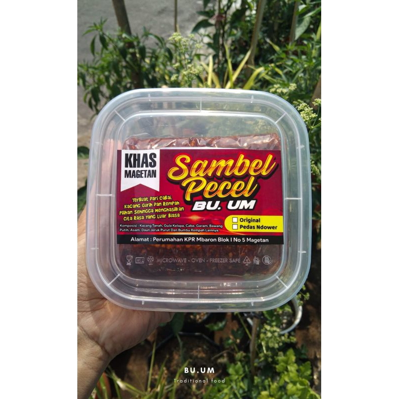 

Sambal Pecel Bu Um khas Magetan 250grm,500grm,1000grm (sangrai)