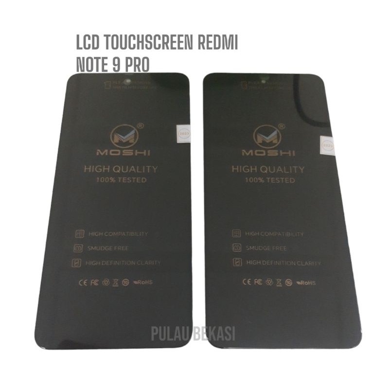 LCD TOUCHSCREEN XIAOMI REDMI NOTE 9 PRO - LCD TS XIAOMI REDMI NOTE 9 PRO FULLSET ORIGINAL OEM