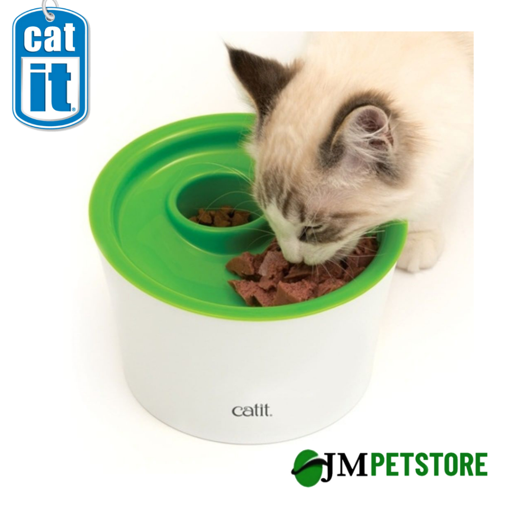 Tempat Makan Slow Feeder Kucing Catit Multi Feeder