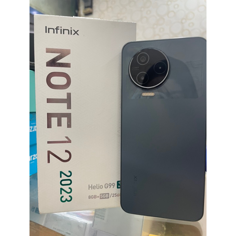 infinix note 12  2023 8/256 second fullset