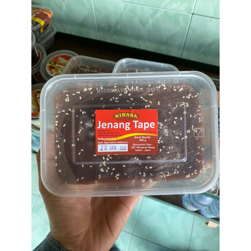 

jenang tape / dodol tape / jenang tape khas kediri mirasa