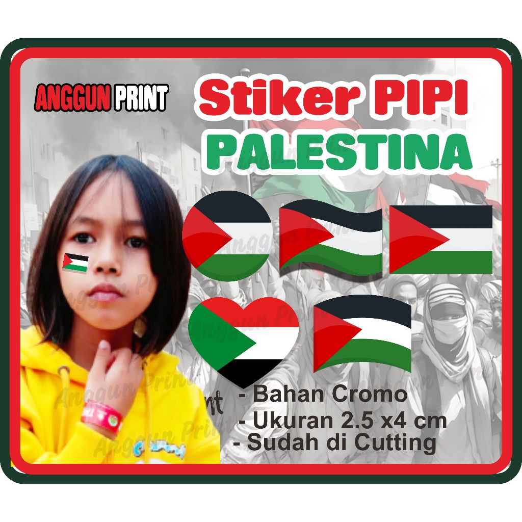 

sticker palestina free palestina save palestina isi 100
