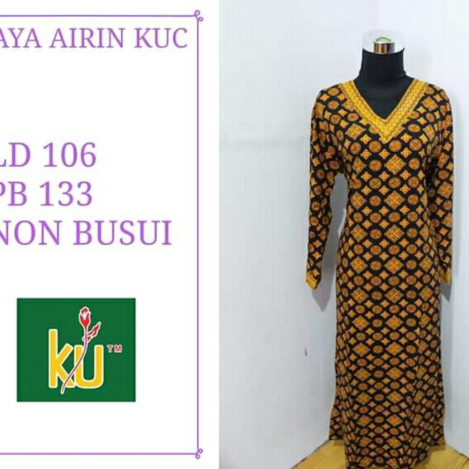 Murah meriah DASTER LONGDRES LENGAN PANJANG KENCANA UNGU LD 100 Diskon