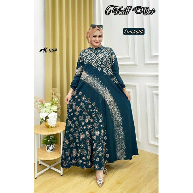 Gamis twill original klok A cap malaman