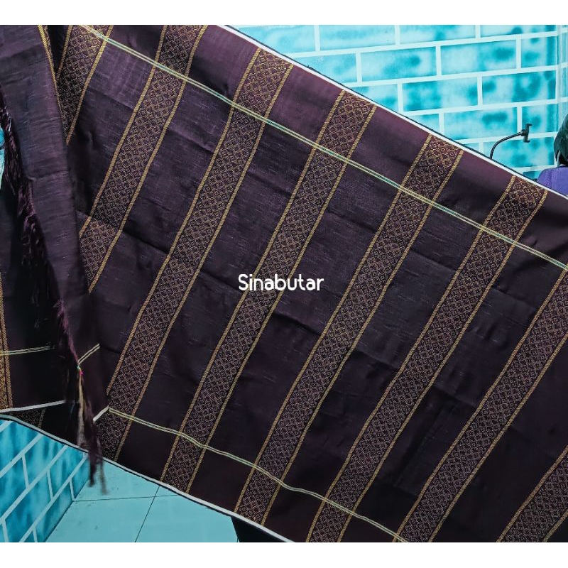 Tudung jongkit sutra Uis Gara motif sultan