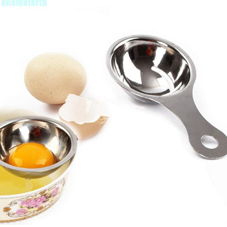 >D2289) ⭐⭐⭐⭐⭐ Pemisah Kuning Telur Stainless Pemisah Kuning Telur Pemisah Telur yolk egg stainless