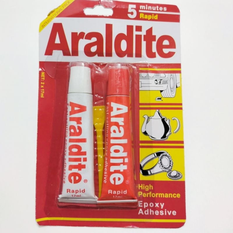 LEM ARALDITE MERAH / LEM SPEAKER ARALDITE