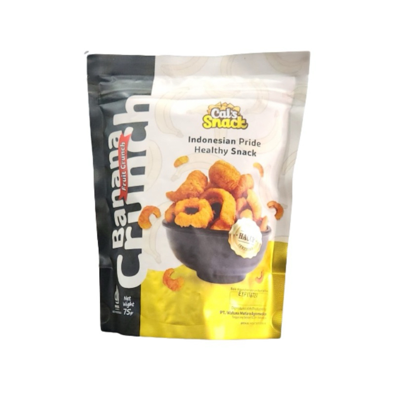 

Cal's Snack Banana Crunch 75gram ~ Rambak pisang