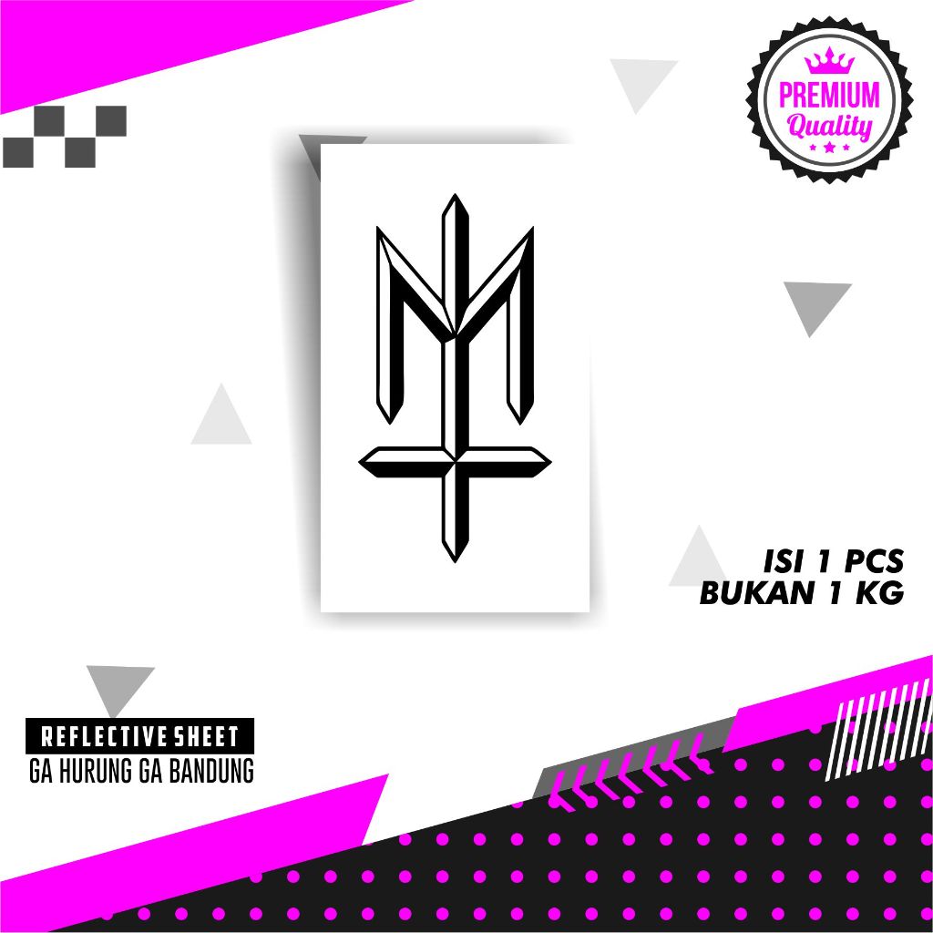 Sticker Aksesoris Motor Keren Viral maternal cuting Stiker logo dan tulisan maternal
