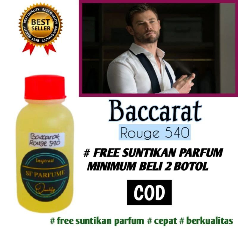 BACCARAT ROUGE 540 ISI ULANG PARFUM 100ML