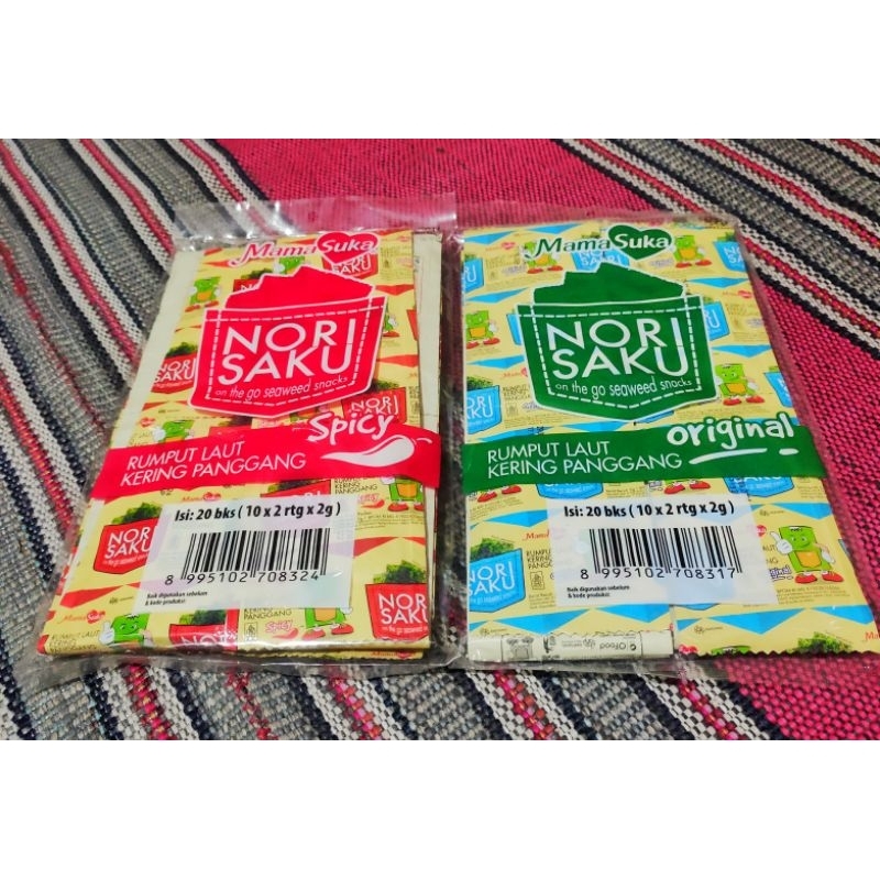 

Nori Saku Mama Suka 1rt {10pcs}