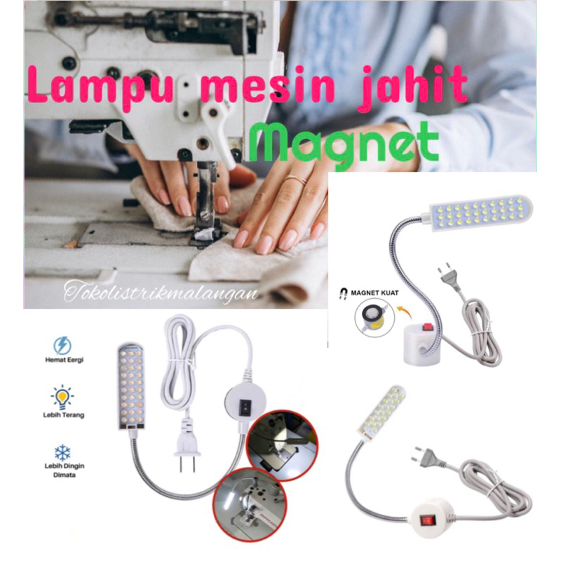 lampu mesin jahit/lampu led mesin jahit