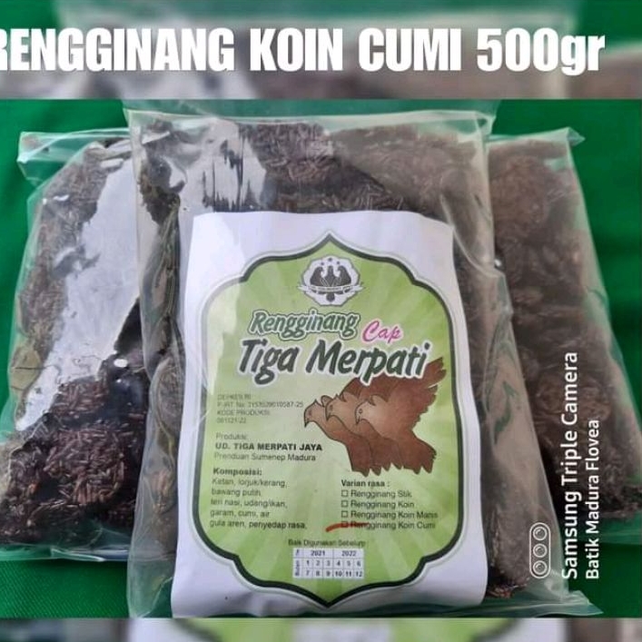 

Rengginang Koin Cumi Cumi