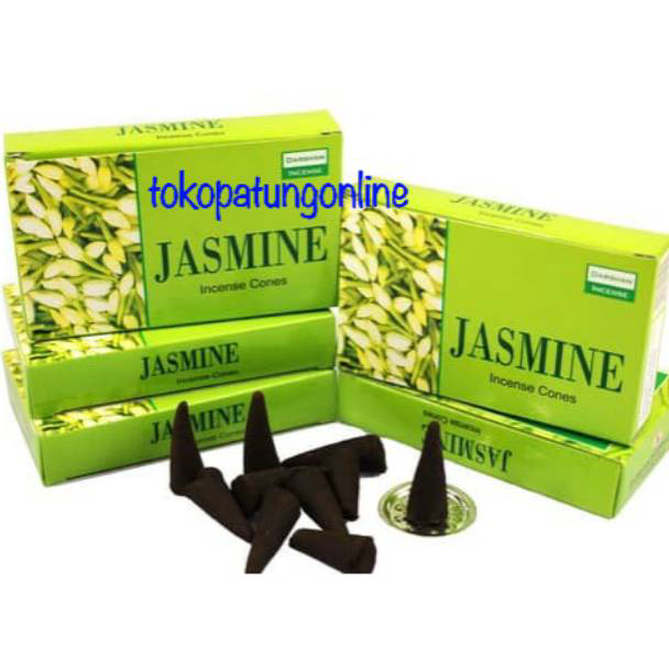 【Penjualan Terbaik】✅COD Dupa Kerucut India Jasmine Darsan