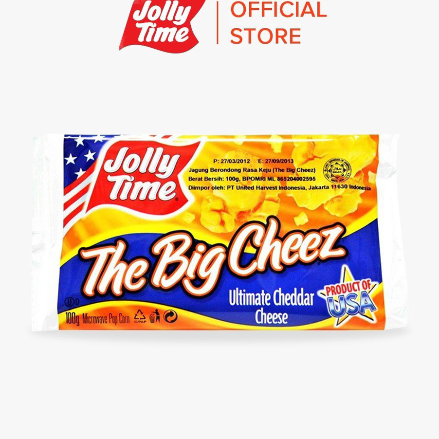 

HFMJ1779 Jangan Sampai Kehabisan!!! Jolly Time Mircowave Popcorn - The Big Cheez Product Of USA