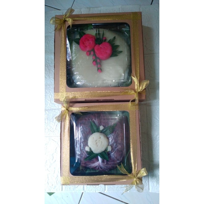 

hampers seserahan tape uli