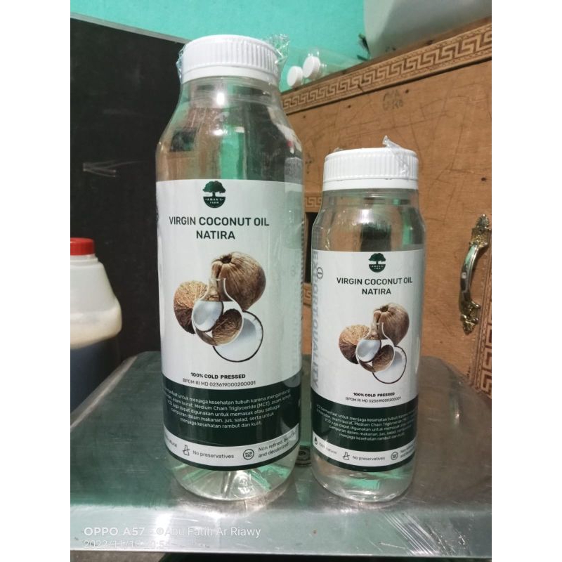 

Vco Virgin Coconut Oil BPOM USDA /Minyak kelapa 250ml