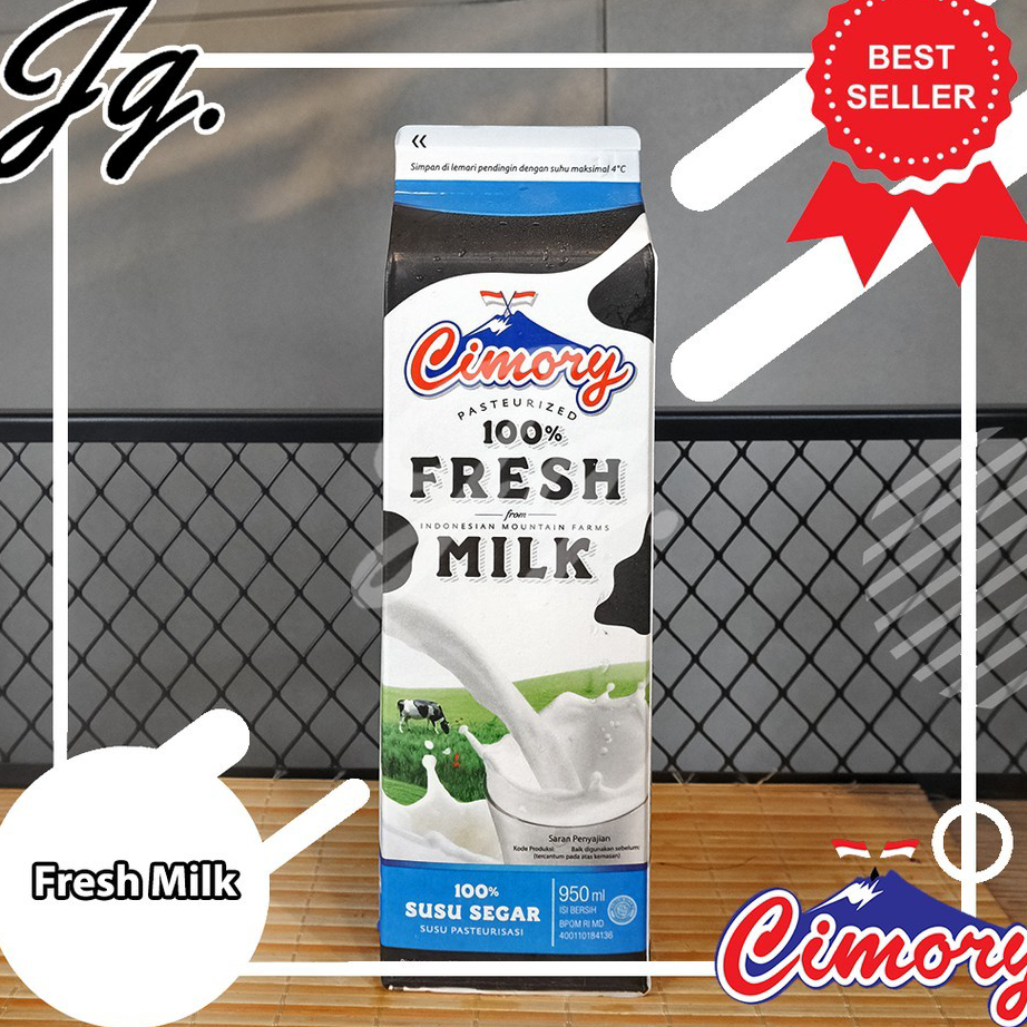 

FNRL2448 [PROMO MURAH!!!] Susu Cimory 950 ml Fresh Milk | Freshmilk Cimory