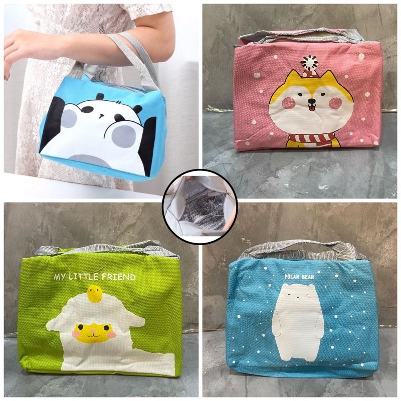 Tas bekal / tas tempat bekal sekolah & kerja / tas tempat makan