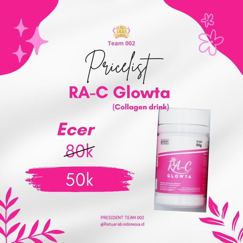 RA-C Glowta Ratu Arab Collagen