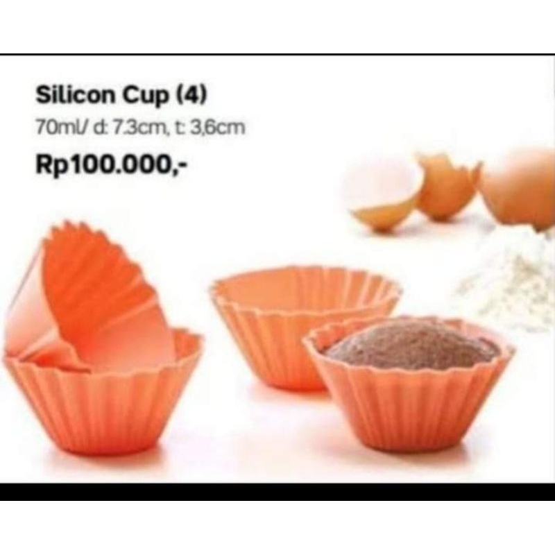 silicon cup tupperware