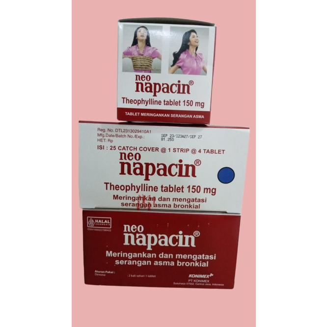 NEO NAPACIN TABLET PER BOX ISI 25 STRIP