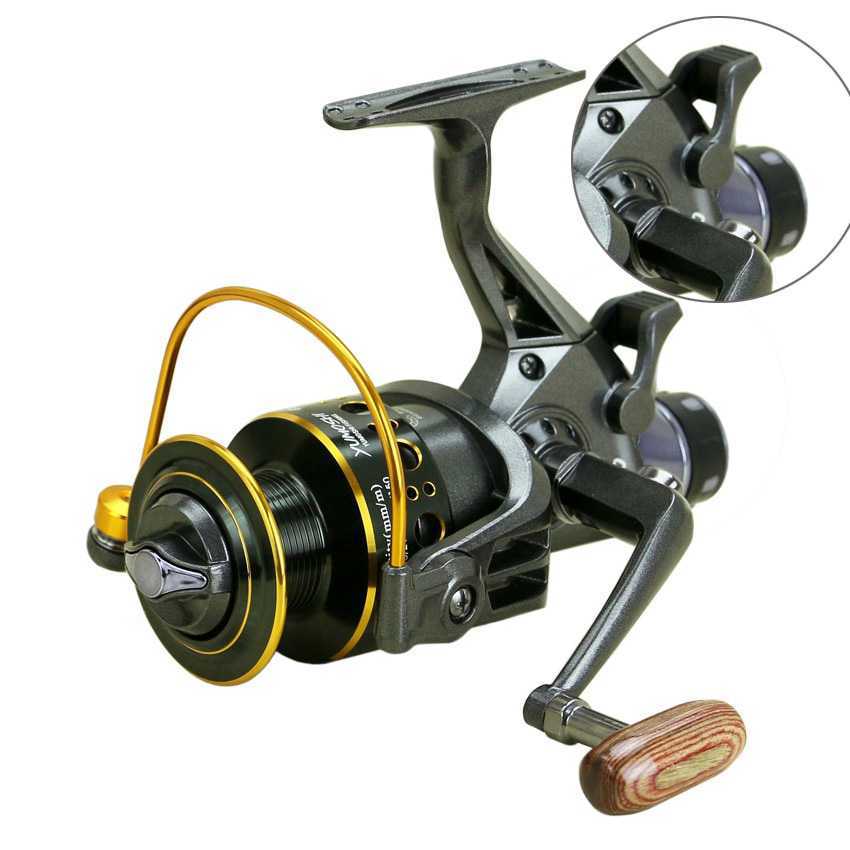 Gulungan pancing ril Reel Pancing Spinning 10+1 Ball Bearing 5.0:1 Rasio Gear