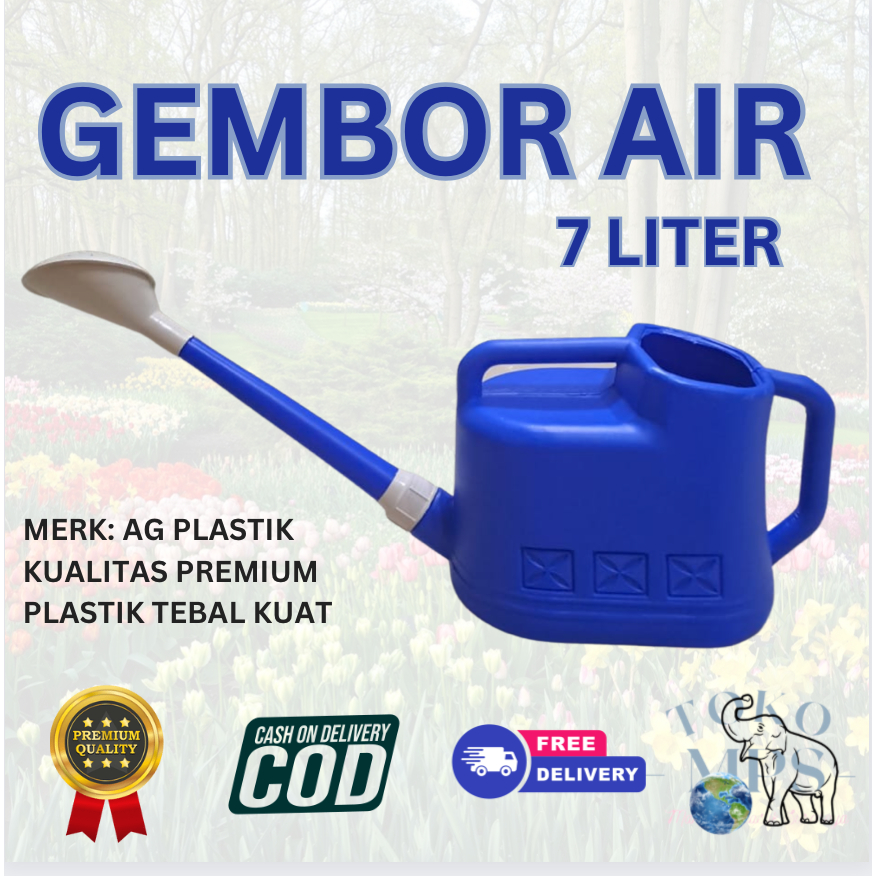 Gembor Siram Tanaman 7liter Agung Plastik